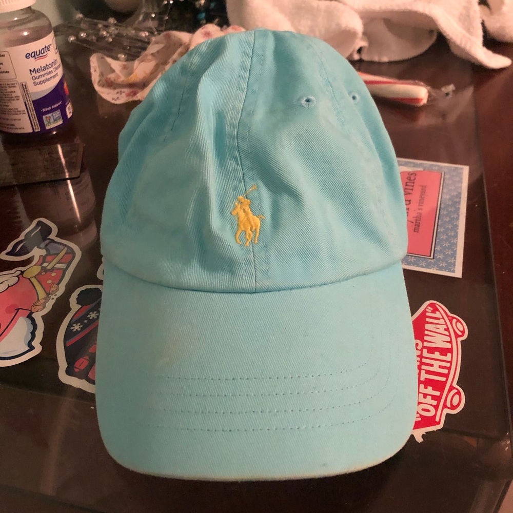 light blue polo ralph lauren hat